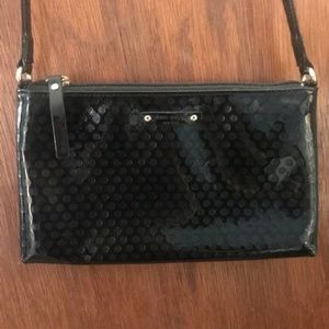 Kate Spade Black Patent Leather Cross Body
